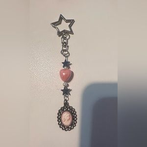 handmade backpack keychain